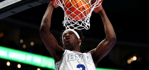 Dybantsa drops 40 in BYU's shootout win over K-State in Big 12 Tournament
