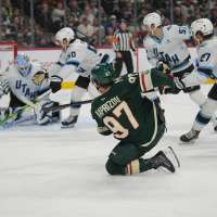 Kaprizov, Boldy score as Wild blank Mammoth 5-0