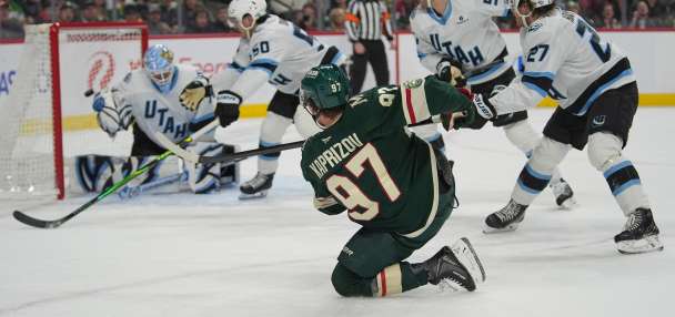 Kaprizov, Boldy score as Wild blank Mammoth 5-0