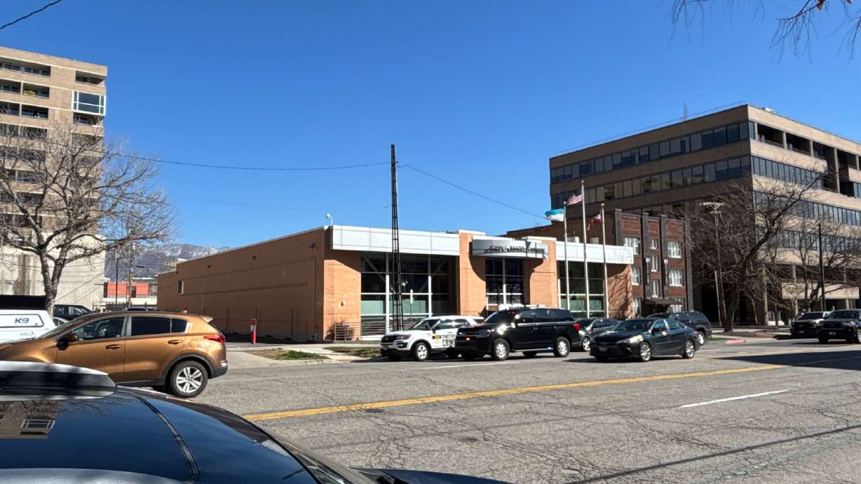 A suspicious letter prompted an evacuation at a Salt Lake courthouse on Wednesday.