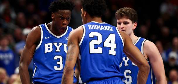 BYU goes back-to-back at Big 12 Tournament with 20-point win over West Virginia
