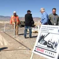 Historic Wendover Airfield recreates bomb loading pit used during World War II