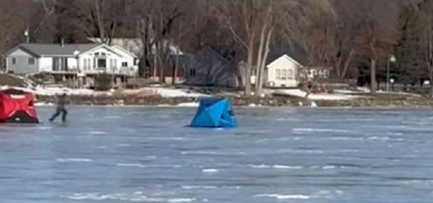 Have You Seen This? Pursuit of the runaway ice shelter