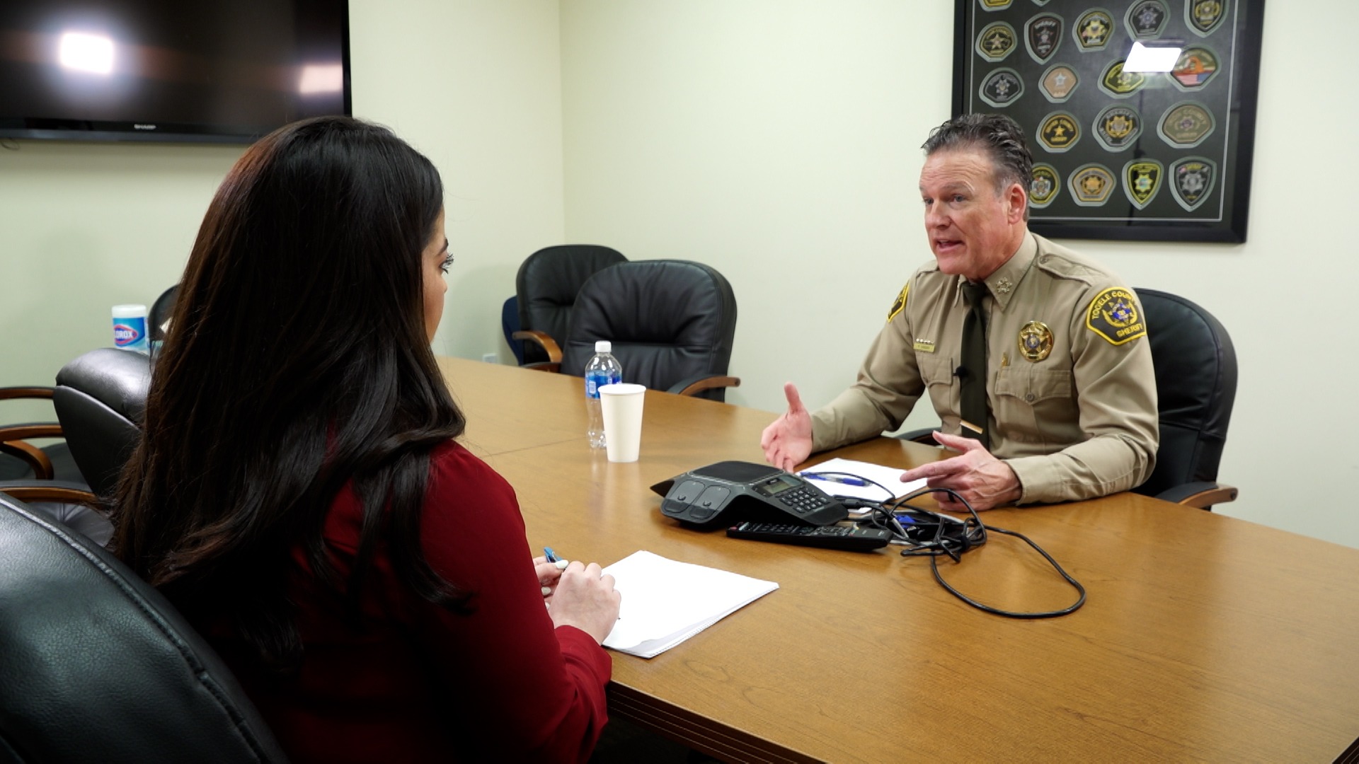A Tooele County detective says he was wrongly fired after questioning the dismissal of a DUI case involving a relative of the sheriff, while Sheriff Paul Wimmer denies any wrongdoing and accuses the detective of engaging in a political campaign against him.