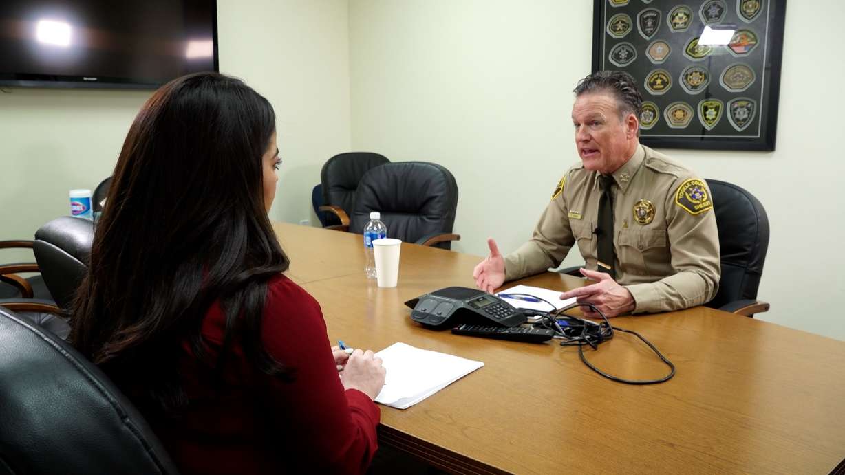 A Tooele County detective says he was wrongly fired after questioning the dismissal of a DUI case involving a relative of the sheriff, while Sheriff Paul Wimmer denies any wrongdoing and accuses the detective of engaging in a political campaign against him.