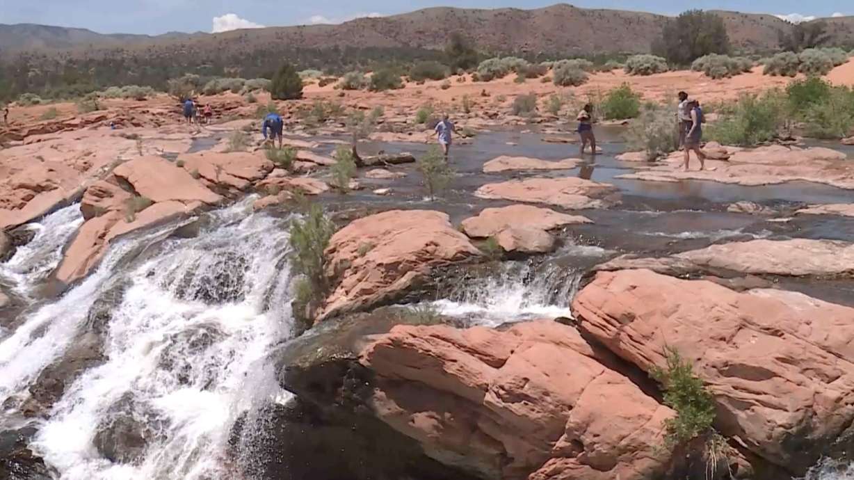 Thousands of visitors will be chasing waterfalls at Gunlock State Park this month, due to what officials are saying is an unexpectedly early spring runoff. New technology is available to assist in rescue efforts.