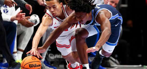 Second-half rally lifts Houston past BYU, Dybantsa's historic Big 12 tournament