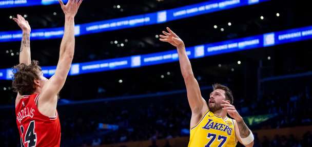 Luka Doncic turns trash talk into first 50-point game with the Lakers