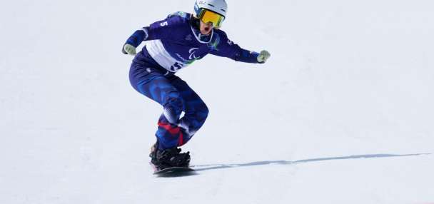 Friday the 13th: Paralympics snowboarder suffers string of errors and bad luck