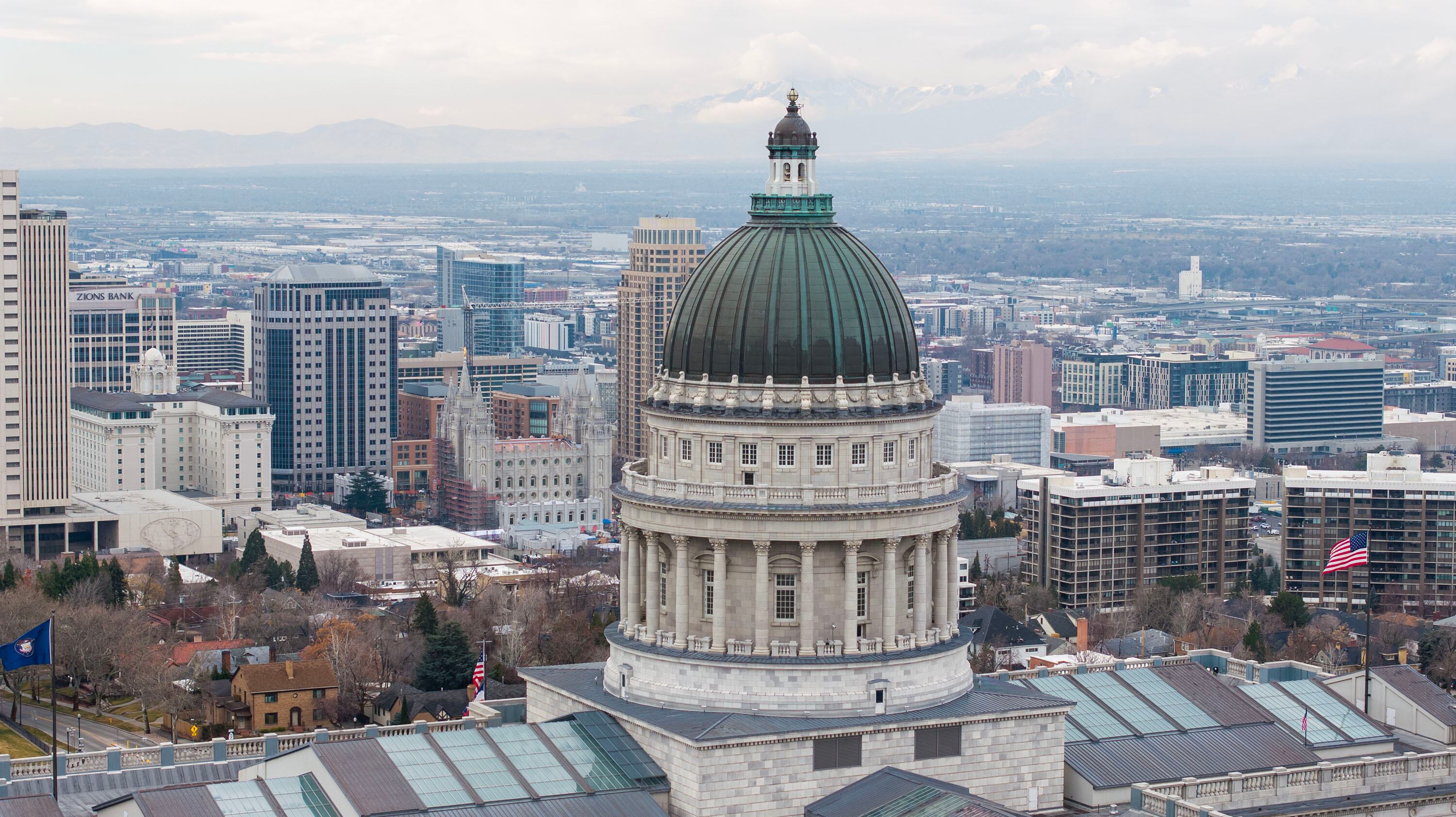The Utah Capitol in Salt Lake City on March 2.