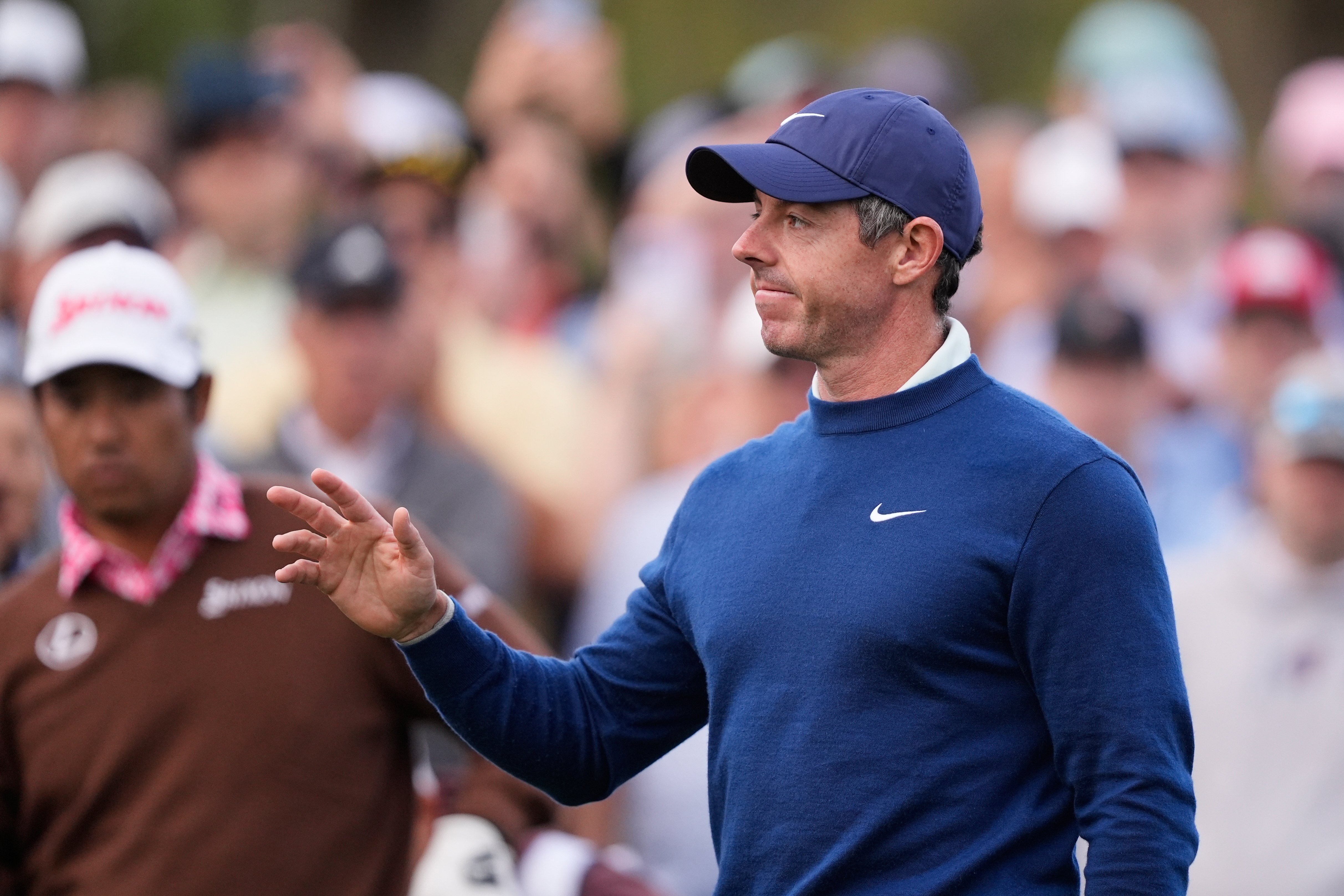 Rory McIlroy's back is feeling fine. It's his putter that hurts him at The Players