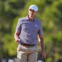 Ludvig Aberg aces Sawgrass with 63 to take 2-shot lead at Players as Scheffler narrowly makes cut