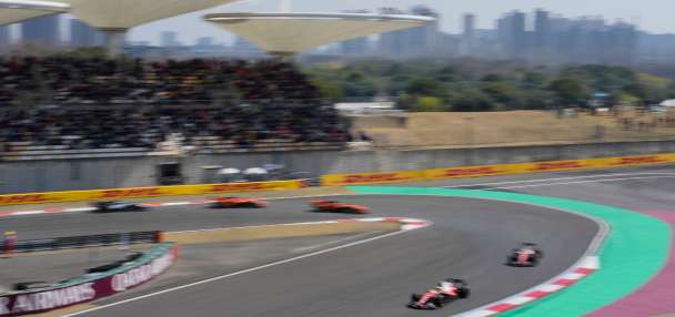 George Russell of Mercedes wins Chinese GP sprint to continue his early-season dominance