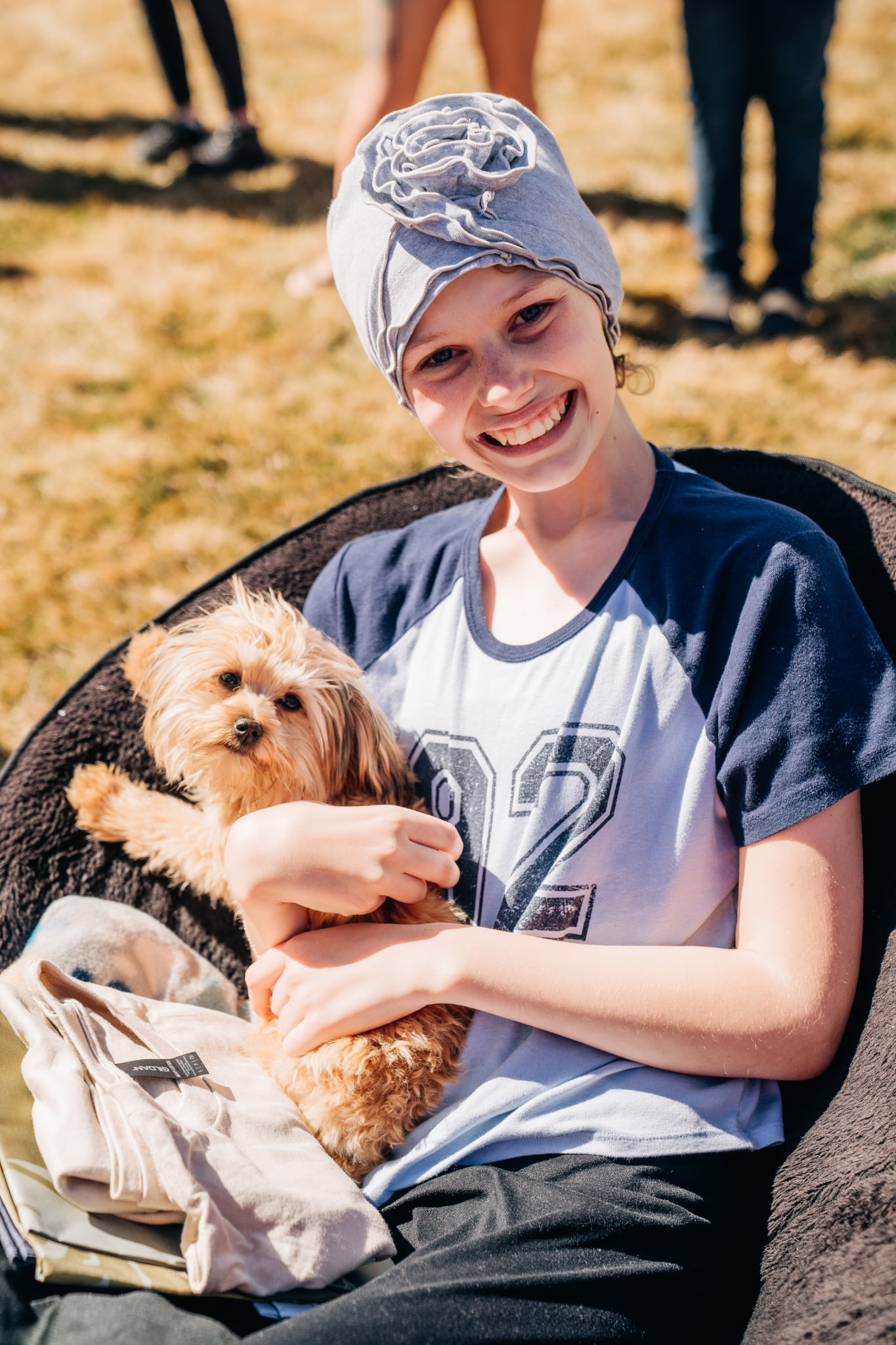 Members from many law enforcement agencies in Iron County surprised 12-year-old Brooklyn Shorts at her lemonade stand. Brooklyn has stage 4 brain cancer.