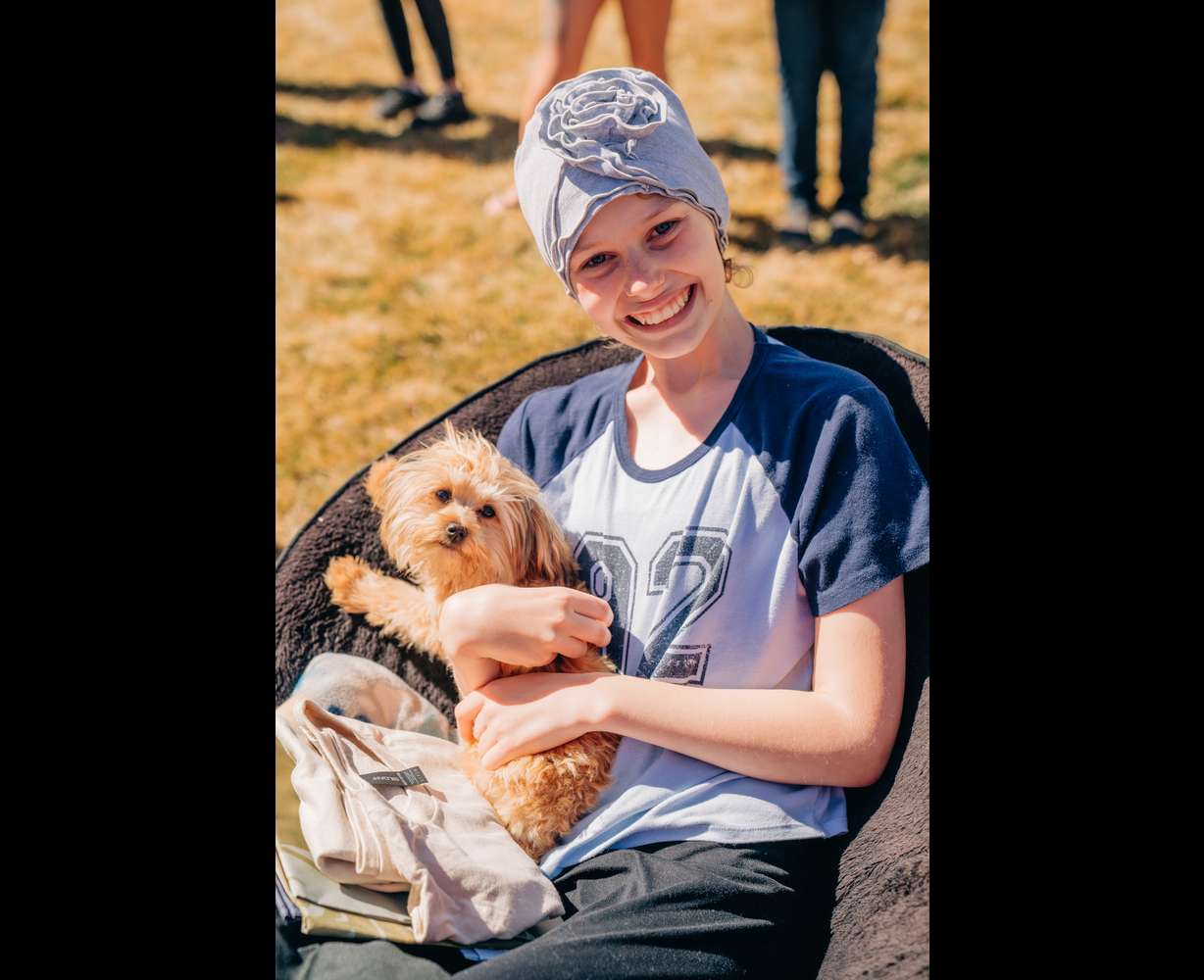 Members from many law enforcement agencies in Iron County surprised 12-year-old Brooklyn Shorts at her lemonade stand. Brooklyn has stage 4 brain cancer.