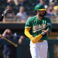 Shea Langeliers homers 3 times for the Athletics against the Kansas City Royals