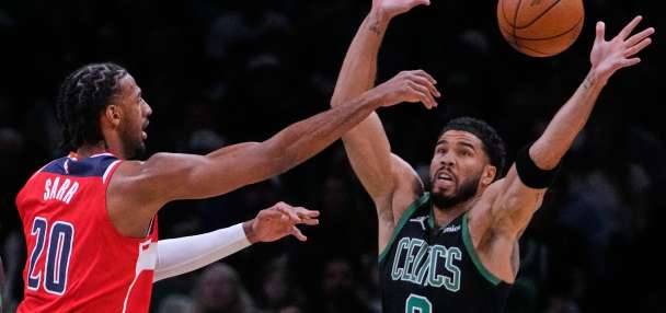 Tatum scores 20 points in 32 minutes, Celtics hand Wizards 11th straight loss 111-100