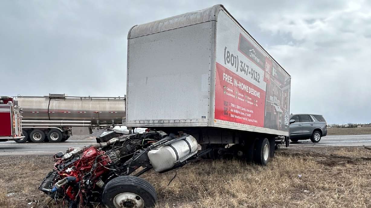 Two men died Saturday in a collision involving two vehicles near Heber City, east of Strawberry Reservoir.