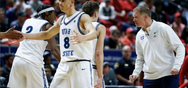 Utah State back to winning ways in Mountain West Tournament title run