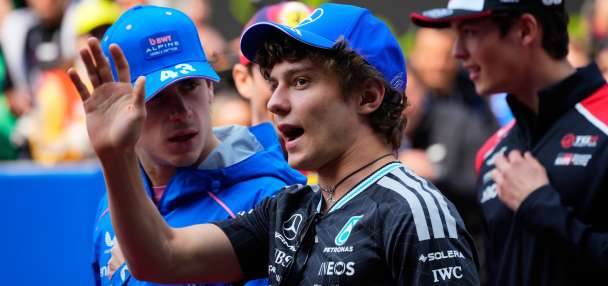 Record-breaking Kimi Antonelli starts on pole for F1's Chinese Grand Prix