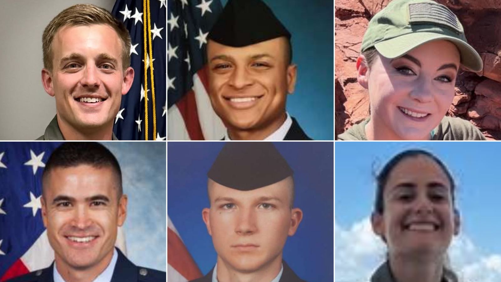Pentagon identifies 6 airmen killed in plane crash in Iraq