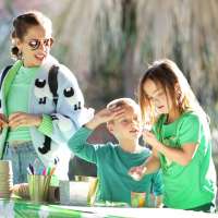 Families enjoy St. Patrick's Day festivities at St. George all-abilities park
