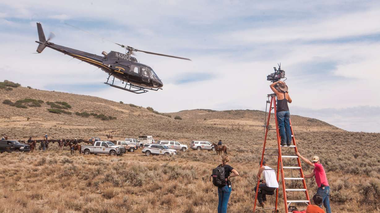 Filming of "Yellowstone" Season 1, produced by the Paramount Network (2018). The film was partially supported by the Utah Motion Picture Incentive Program.