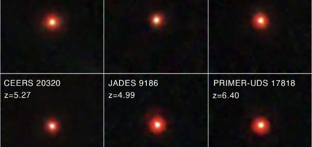 Webb telescope photos show mysterious little red dots. Astronomers don't know what they are