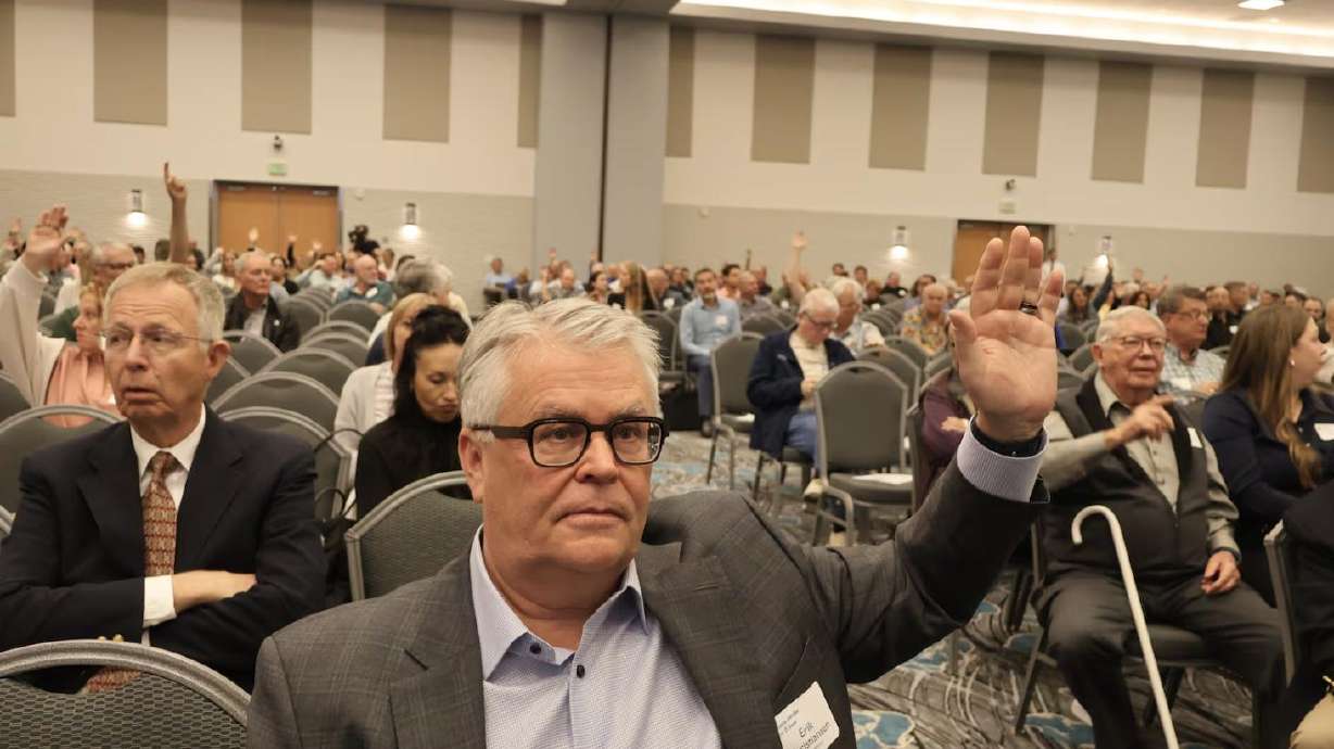 During a presentation on a new Utah survey showing continued threats and violence toward legal professionals at the Utah State Bar 2026 Spring Convention in St. George on Friday, attendees were asked to raise their hands if they had been recipients of threats of harm.