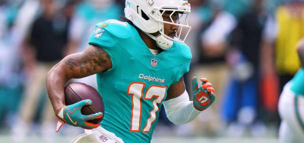 Broncos get star wide receiver Jaylen Waddle from Dolphins in a blockbuster trade, AP sources say