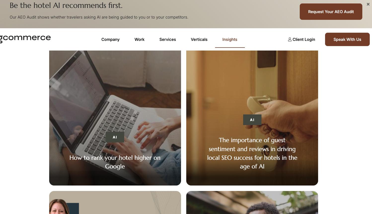 Utah AI company, GCommerce, helps businesses in the hospitality industry to meet customers using artificial intelligence.