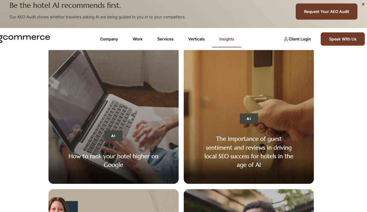 Utah AI company, GCommerce, helps businesses in the hospitality industry to meet customers using artificial intelligence.