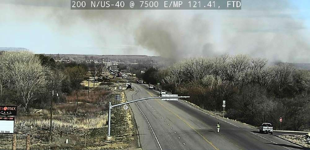 US 40 in Uintah County reopens after brush fire prompts closure