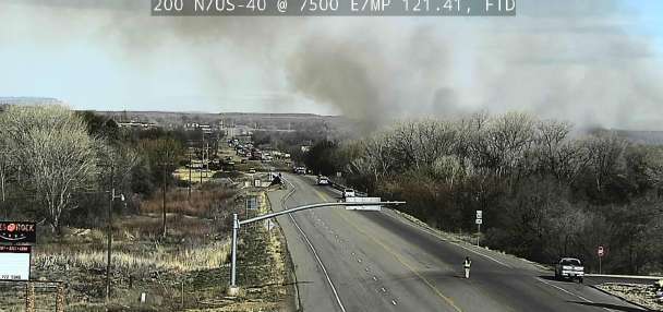 Firefighter injured in Uintah County brush fire