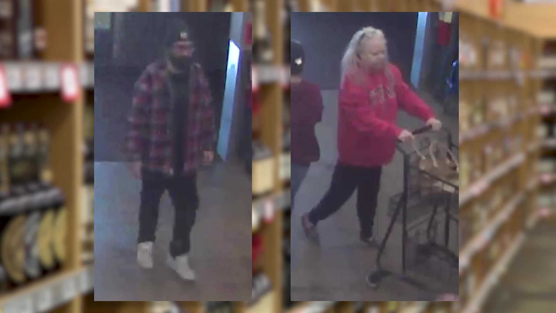 Couple accused of stealing liquor using rideshare cars as getaway vehicles