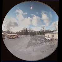 How common are fireballs streaking across the sky?