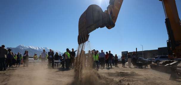 UDOT breaks ground on 'transformational' 2100 North freeway