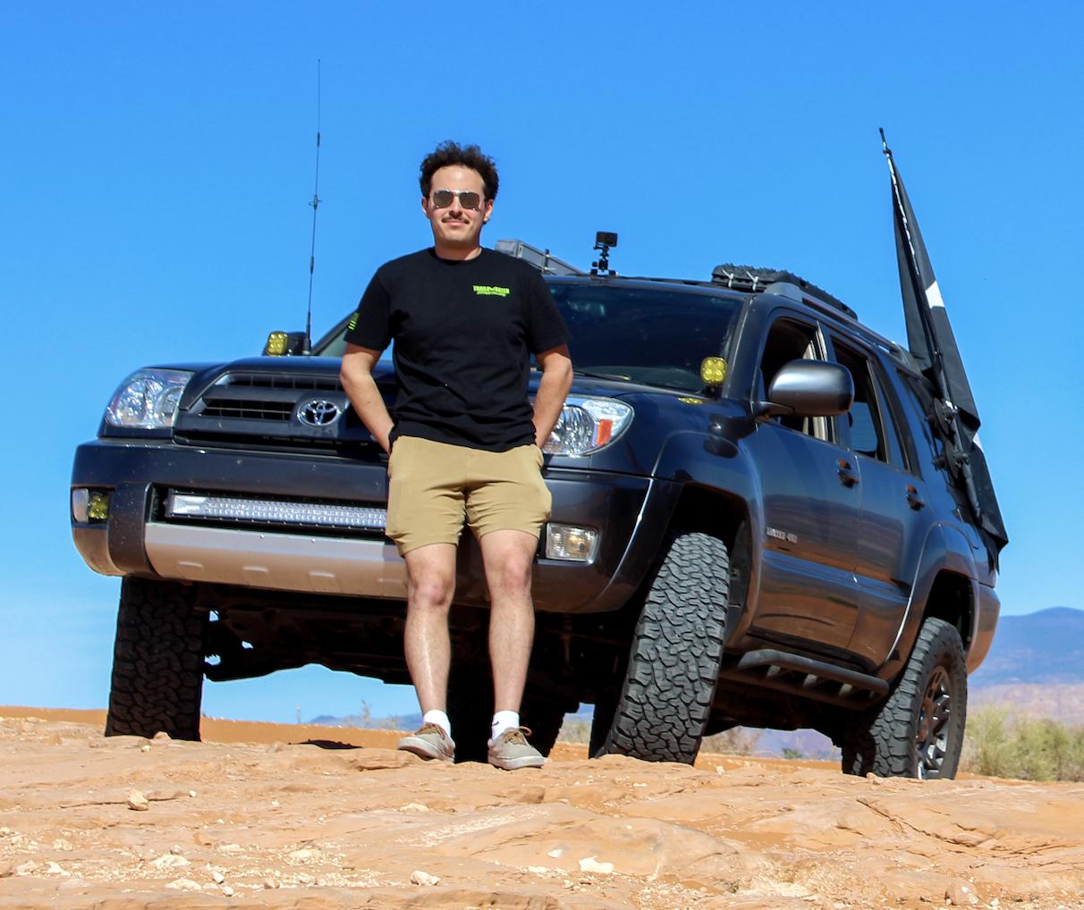 Always Outdoors founder Jake Esayian is pictured. Always Outdoors is a social networking app built to help outdoor enthusiasts connect and get outside together while promoting social connectedness.