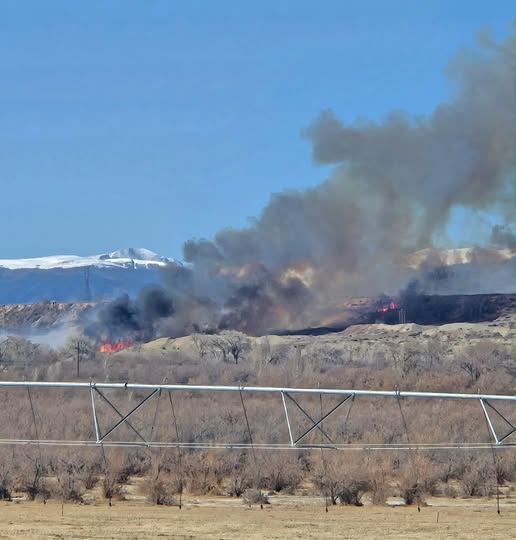 New fire in Duchesne County threatening structures 