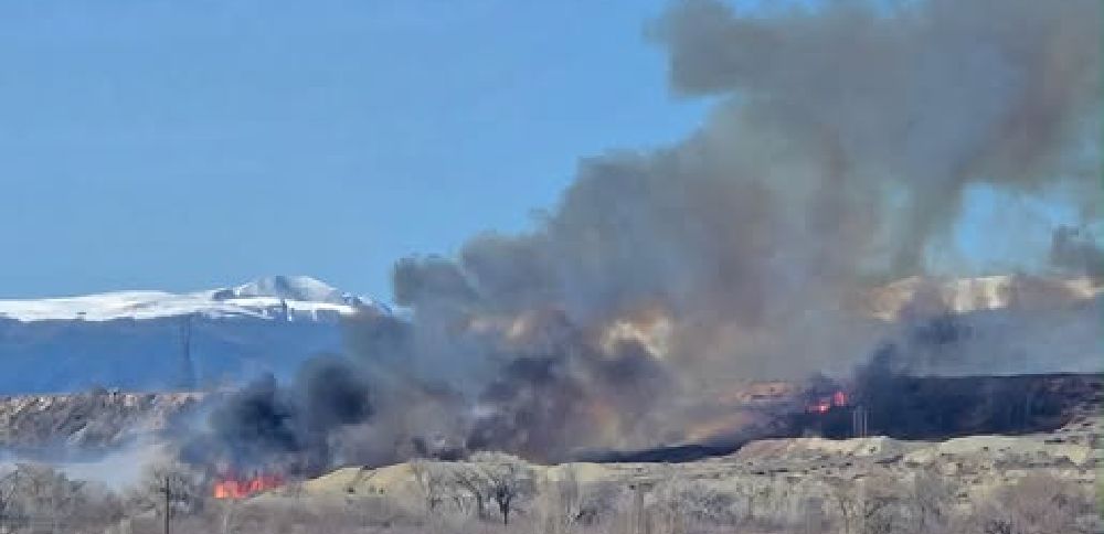 New fire in Duchesne County threatening structures