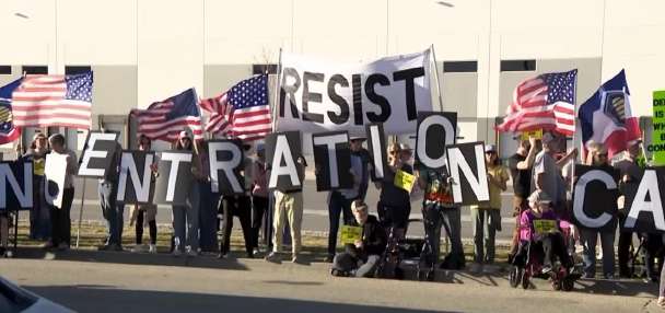 3 arrested as hundreds protest new ICE purchase of Salt Lake warehouse
