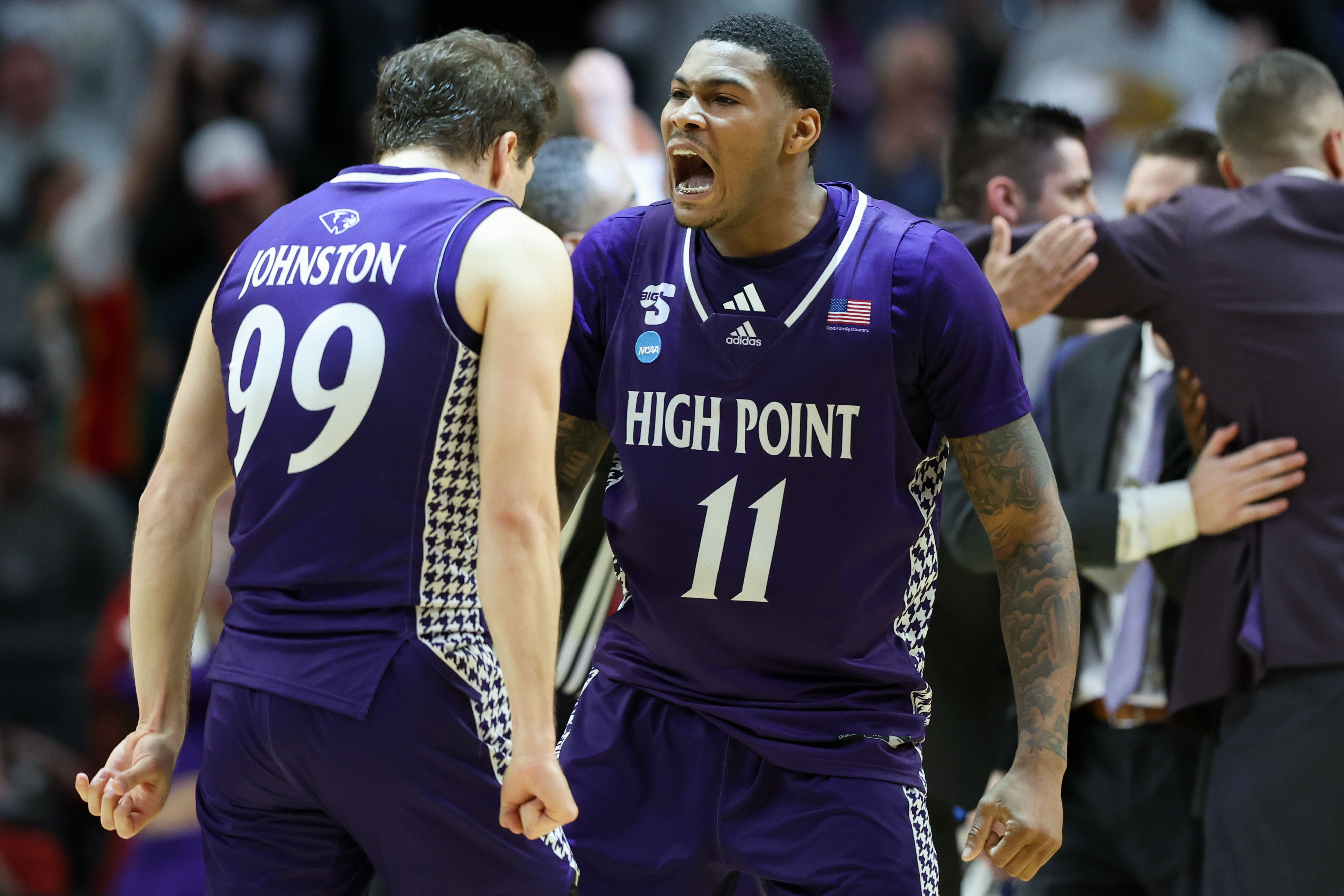 High Point's upset of Wisconsin ends the hope of a perfect March Madness bracket for millions