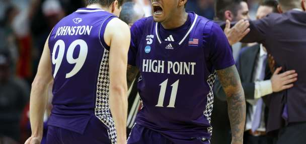 High Point's upset of Wisconsin ends the hope of a perfect March Madness bracket for millions