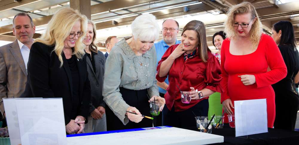 'Huge day for arts and culture': Miller Family Foundation breaks ground on Daybreak arts center