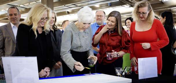 'Huge day for arts and culture': Miller Family Foundation breaks ground on Daybreak arts center
