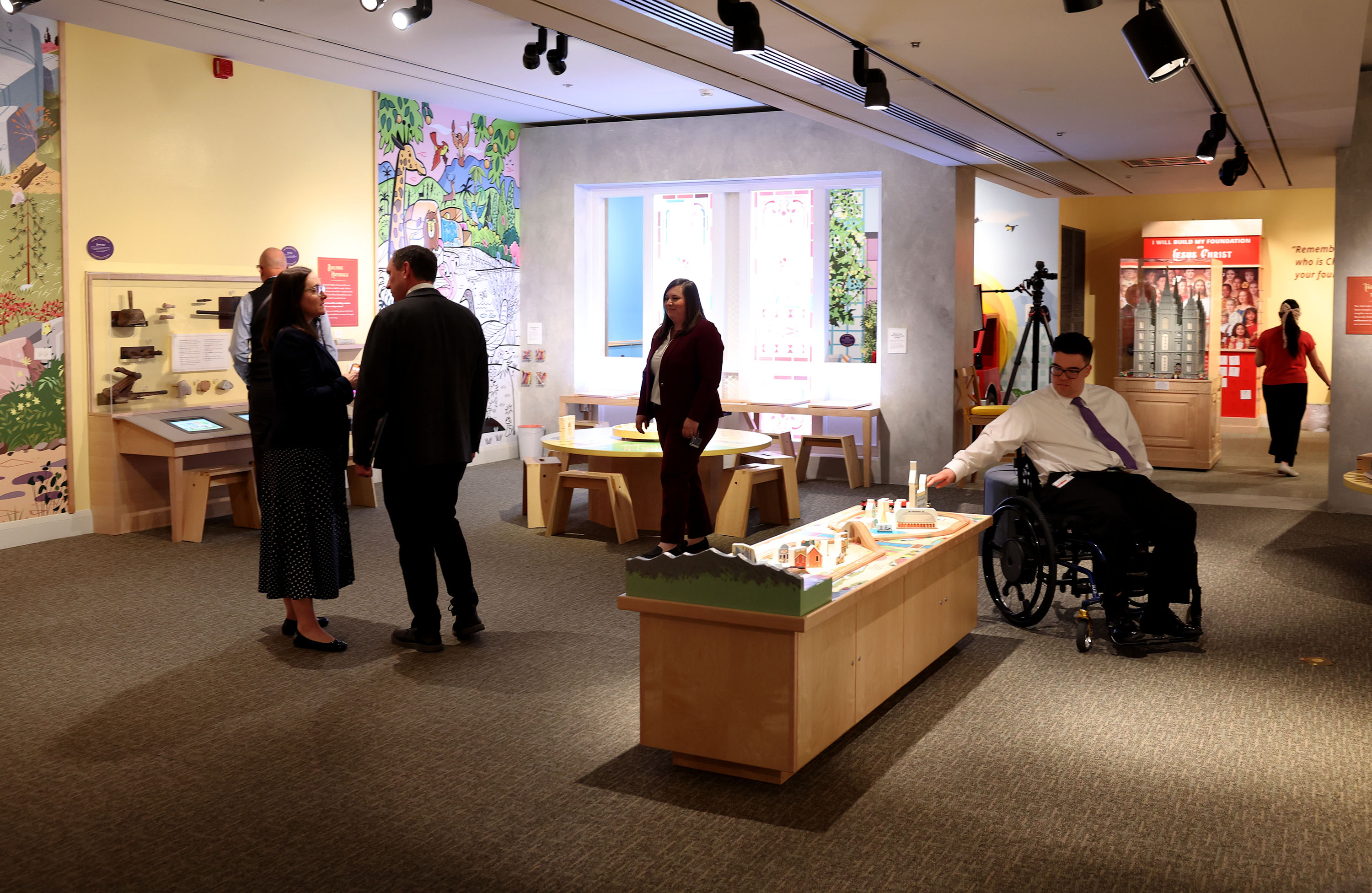 New interactive children's exhibit teaches about the Salt Lake Temple