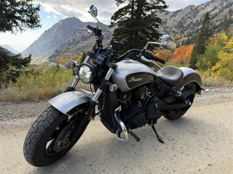 Hannah Espinoza's motorcycle. This was the most expensive object stolen by thieves during the Espinozas' cross-country move.