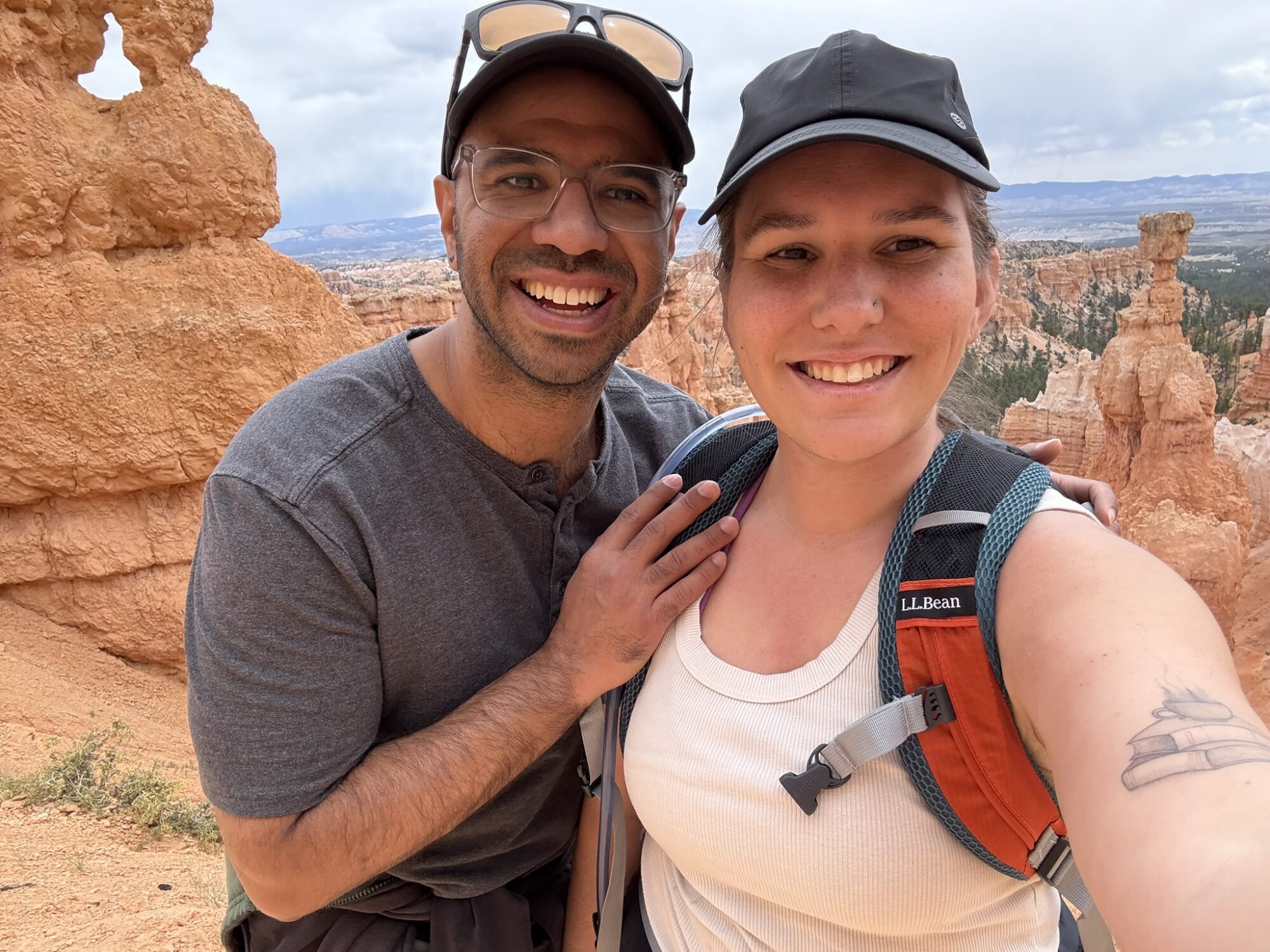 Dan and Hannah Espinoza. The Espinozas are reeling after their U-Haul was stolen during a cross-country move.