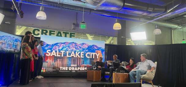 Entrepreneurs pitch business ideas to investors during Utah filming of 'Meet the Drapers'