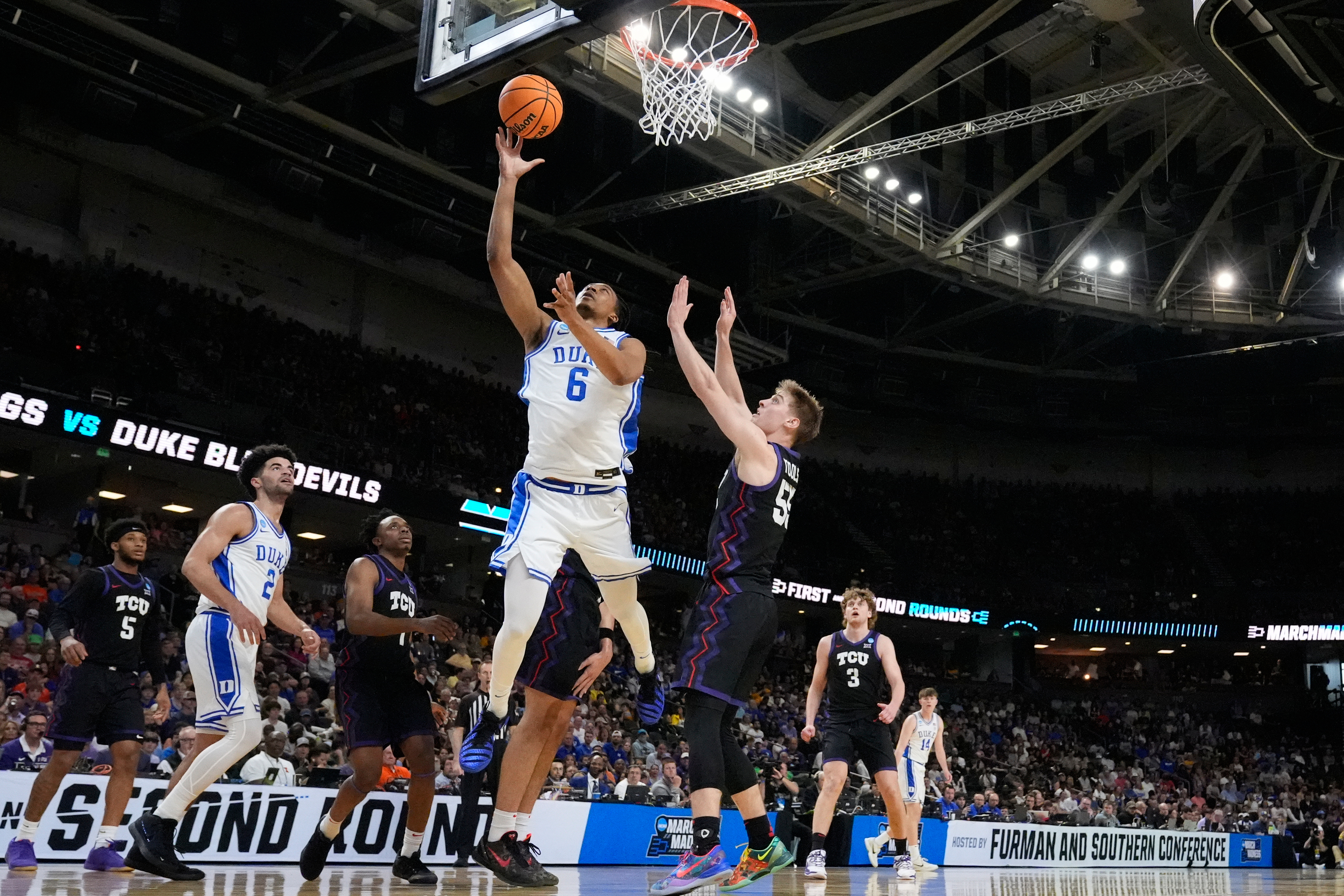 Boozer, No. 1 overall seed Duke get rolling after halftime to beat TCU 81-58 and reach Sweet 16